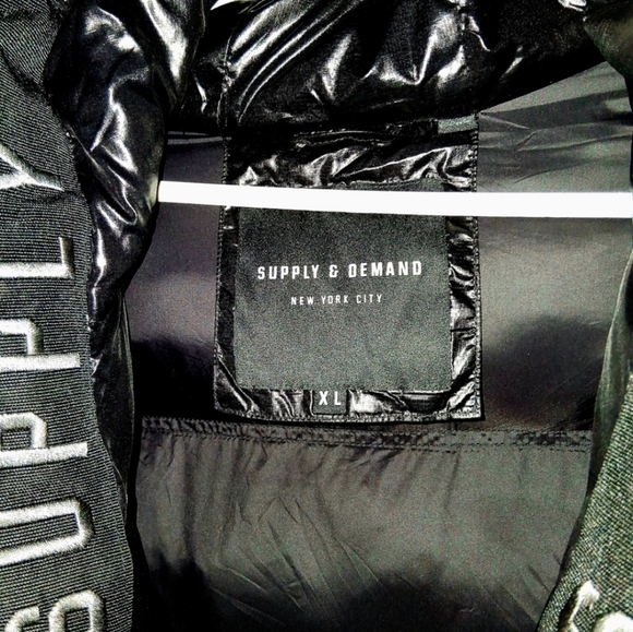 Rare Supply & Demand Goose Down Puffer Coat Similar To Moncler Quality And Style - Picture 10 of 10